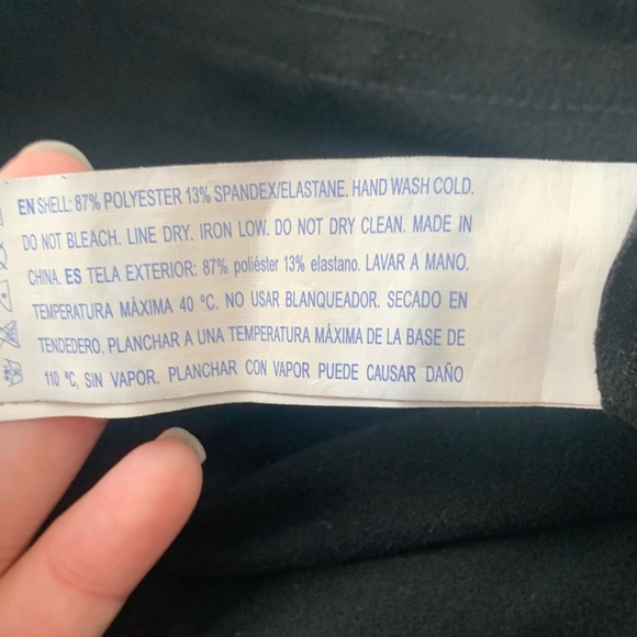 Black lace up shorts - Picture 3 of 6